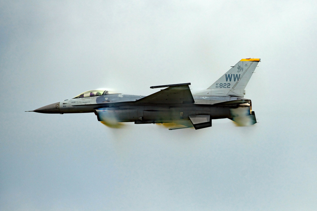 三沢基地航空祭2023 PACAF F-16 機動飛行　その２