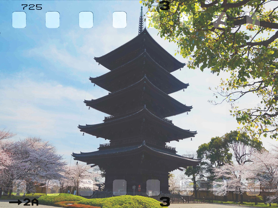 京都、東寺ぶらり、撮り歩き五景、