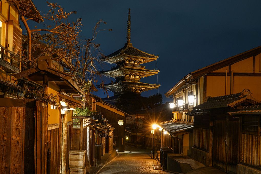 京都　法観寺 五重塔