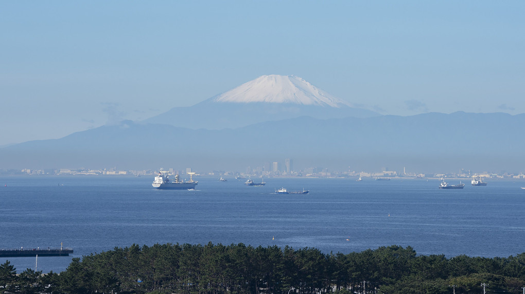 2019.10.23　東京湾の富士
