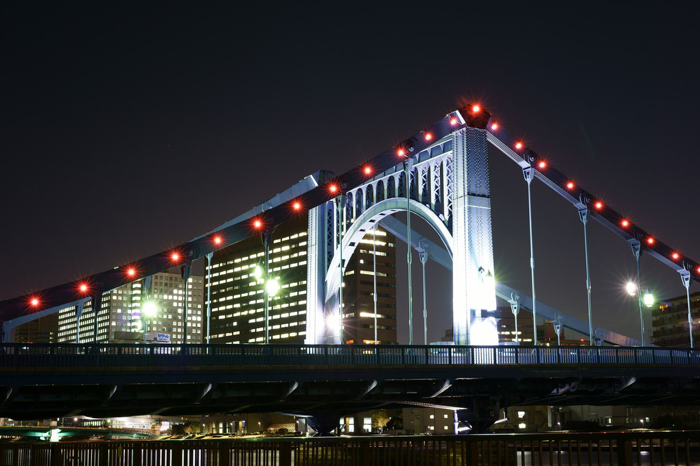 清洲橋の夜景