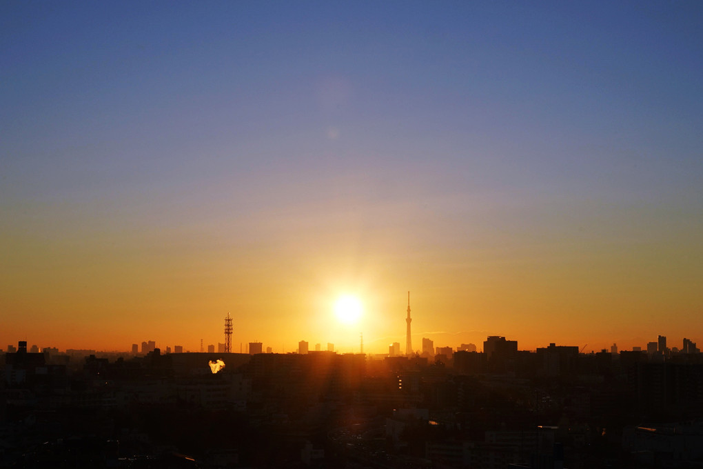 Sunrise in TOKYO