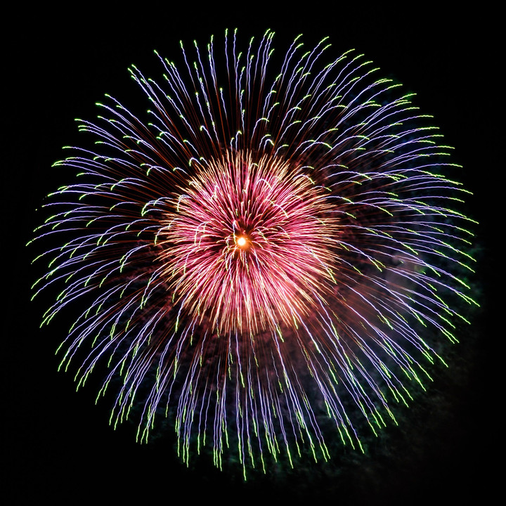 Great Fireworks in Suwa