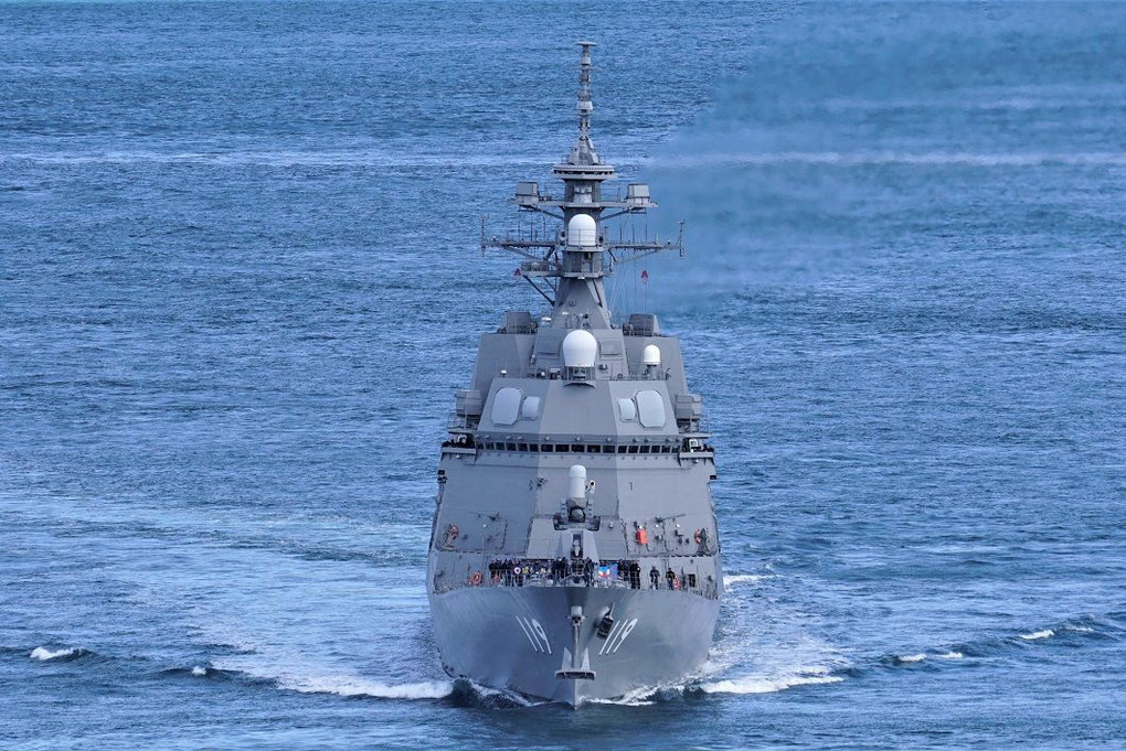 海上自衛隊 練習艦隊2020 汎用型護衛艦DD119あさひ