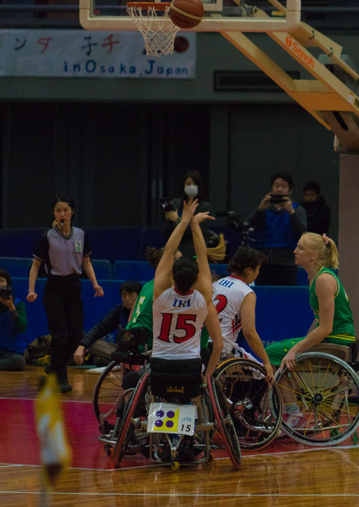 国際親善女子車椅子バスケットボール大会　日豪三位決定戦3