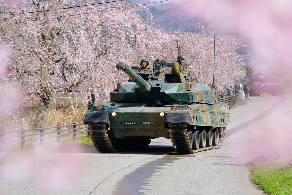 玖珠戦車道の春②