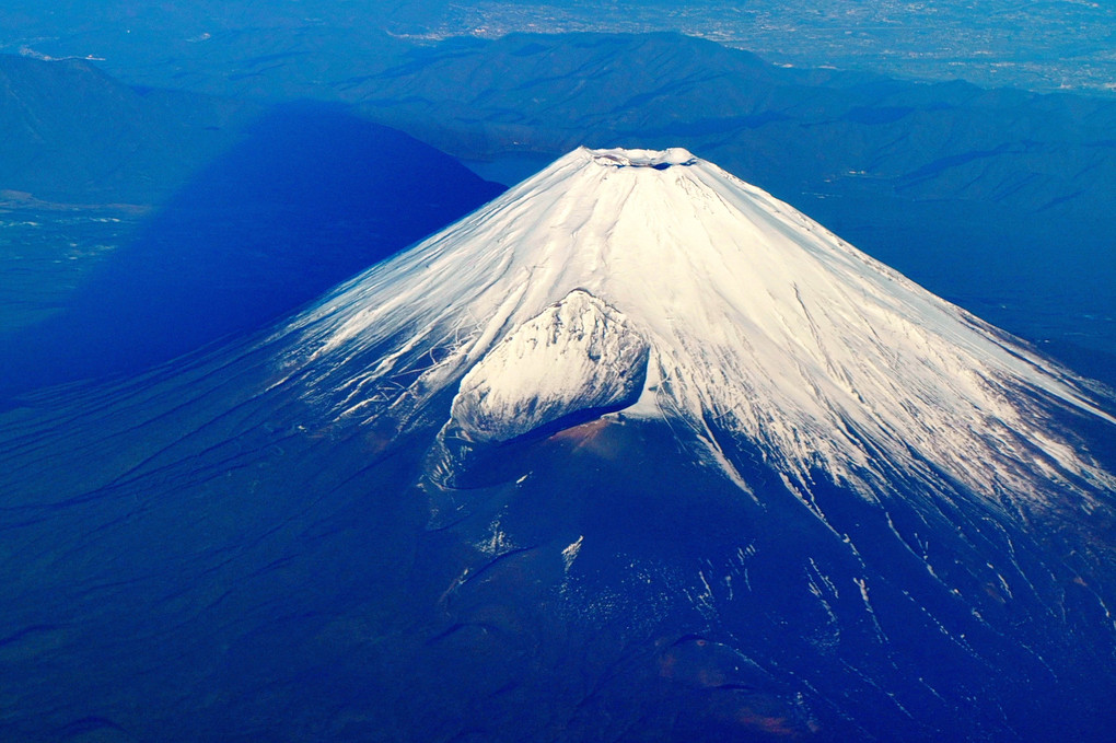 JAL機からの空中写真
