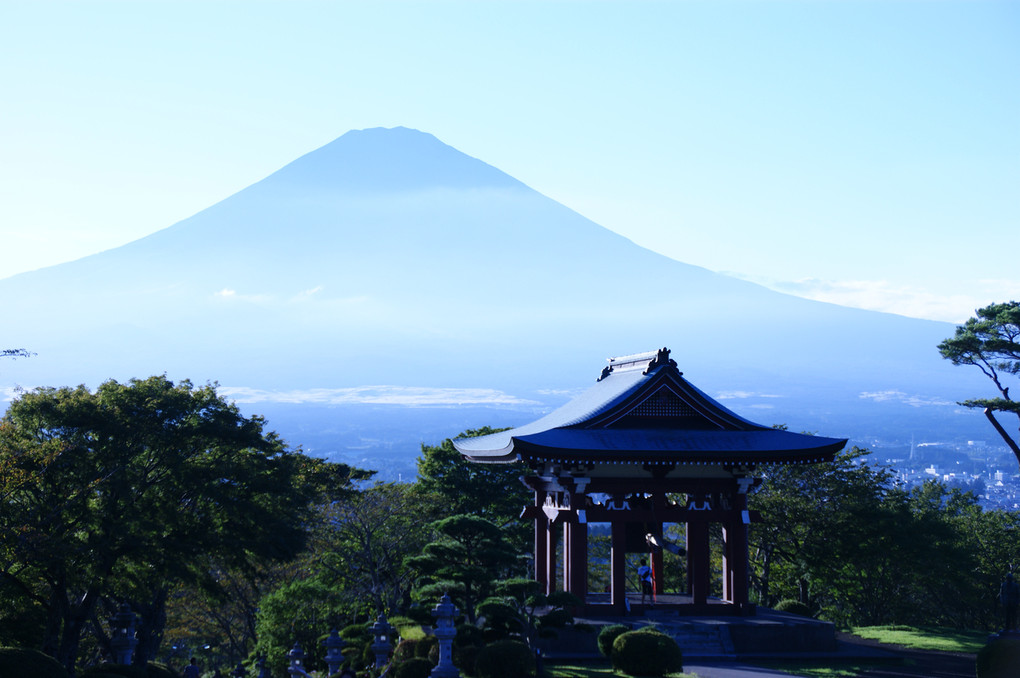 平和公園からの富士