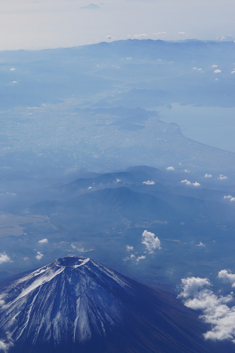 富士山を見下ろす