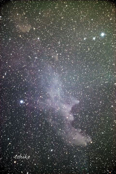 魔女の横顔星雲～IC2118