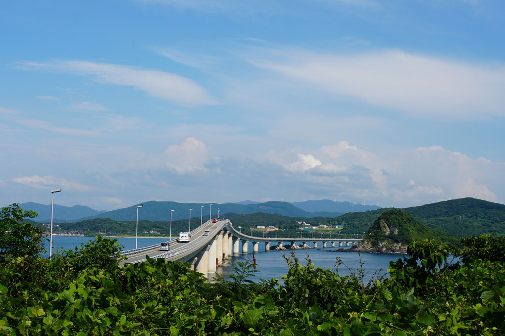 角島大橋を散策