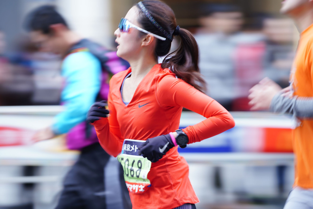 Women runners in TOKYO 2018