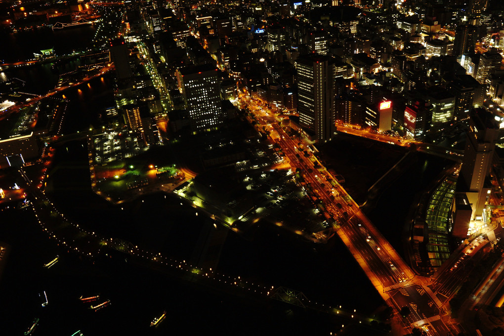 煌く横浜の夜景