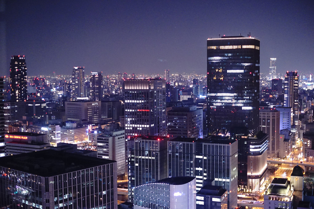 自主セミナー（？）～大阪の夜景を綺麗に撮る～