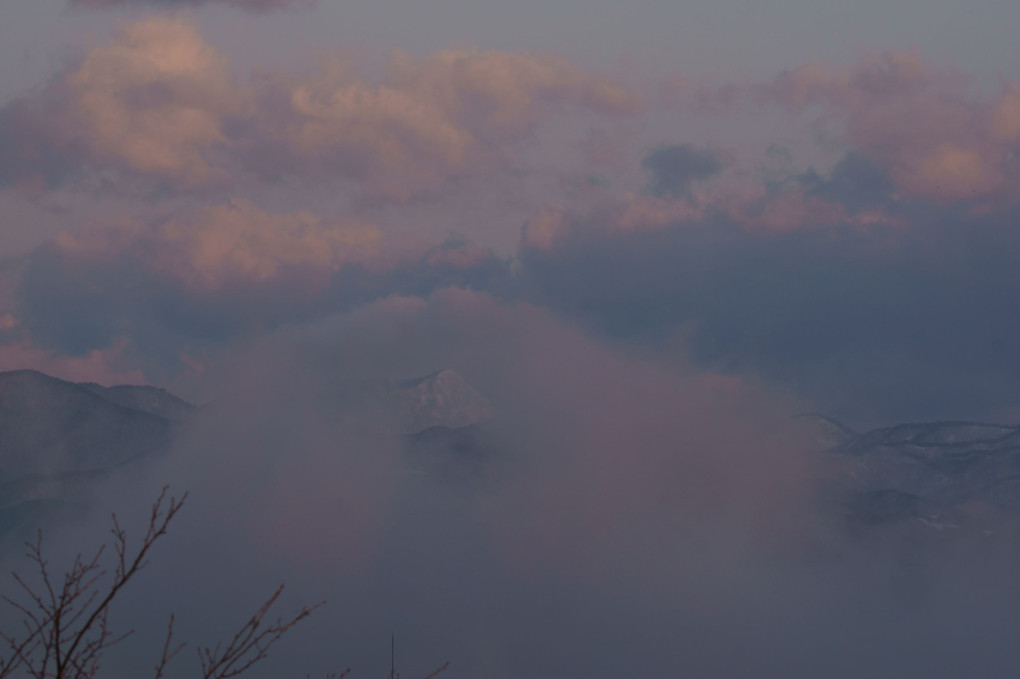 川霧の雲海・面白山