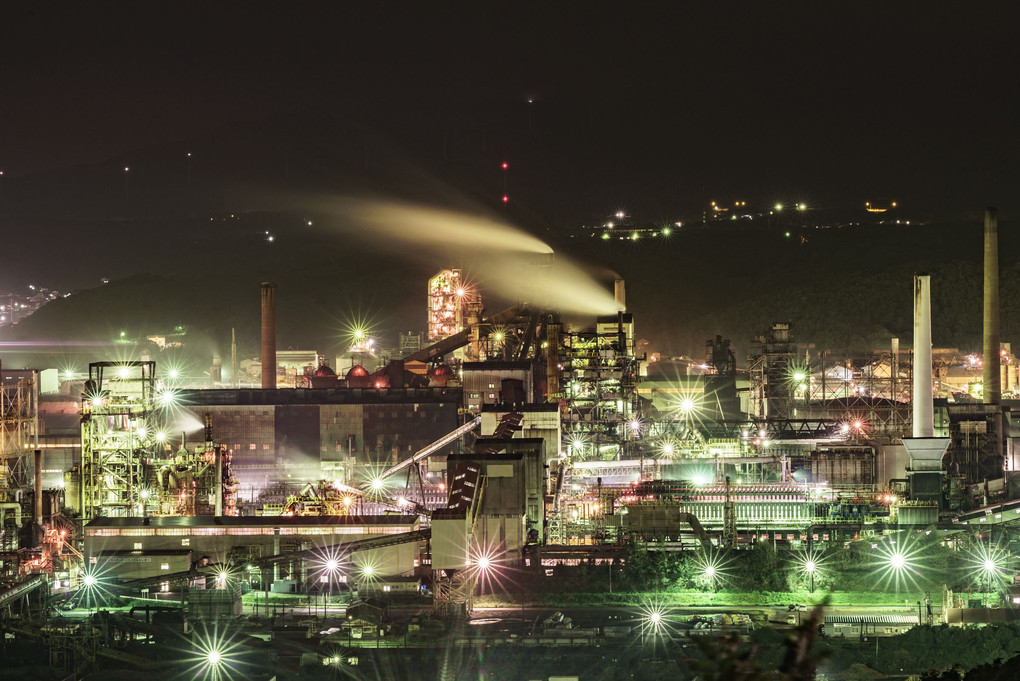 室蘭工場夜景