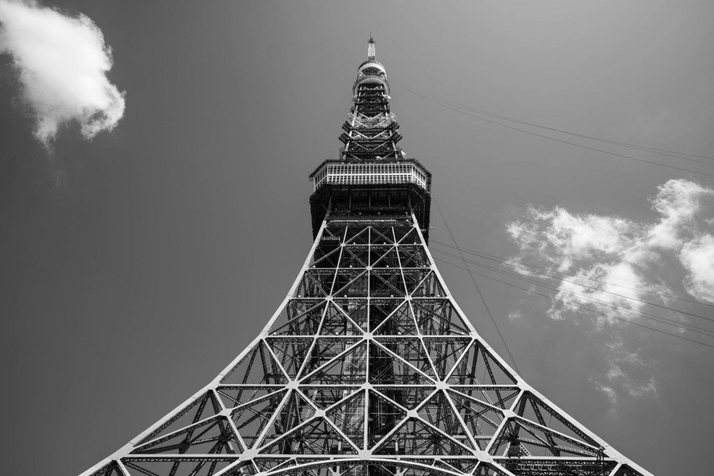Monochrome Tokyo Tower