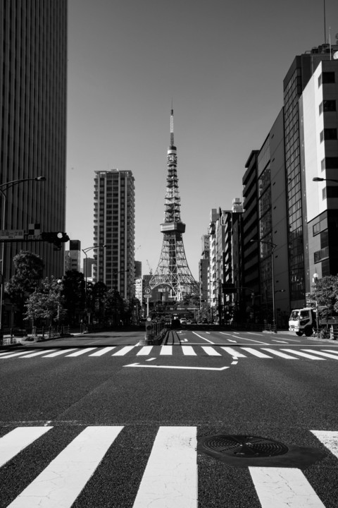 Monochrome Tokyo Tower