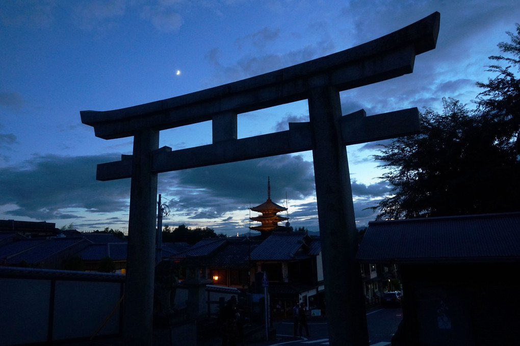 京都の黄昏