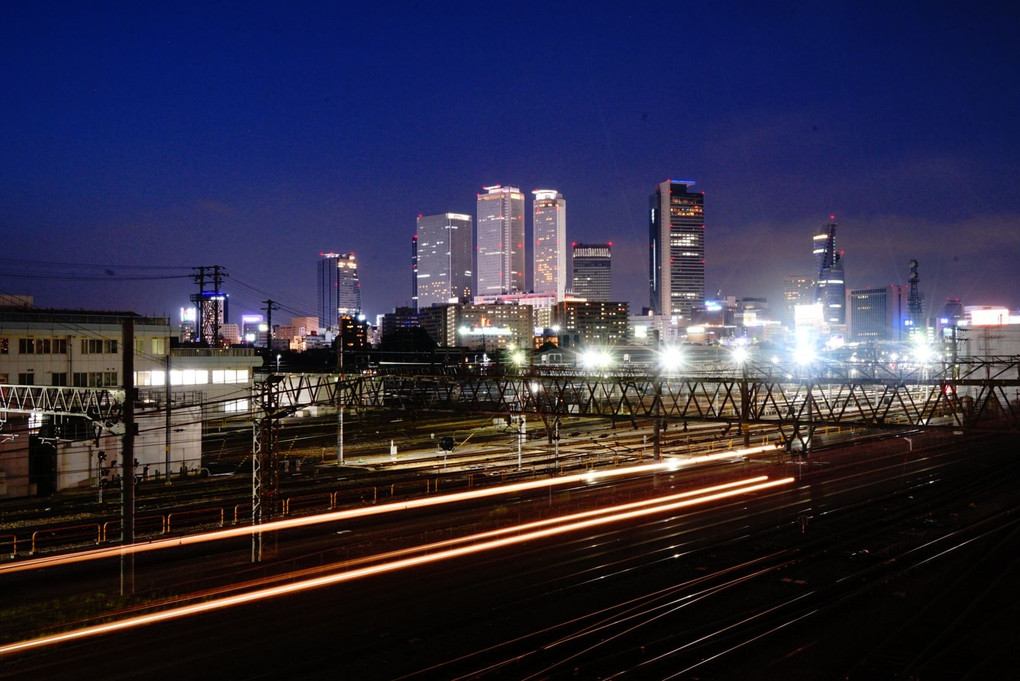 名古屋駅の夜景