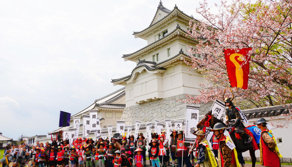 関宿城桜祭りにて②