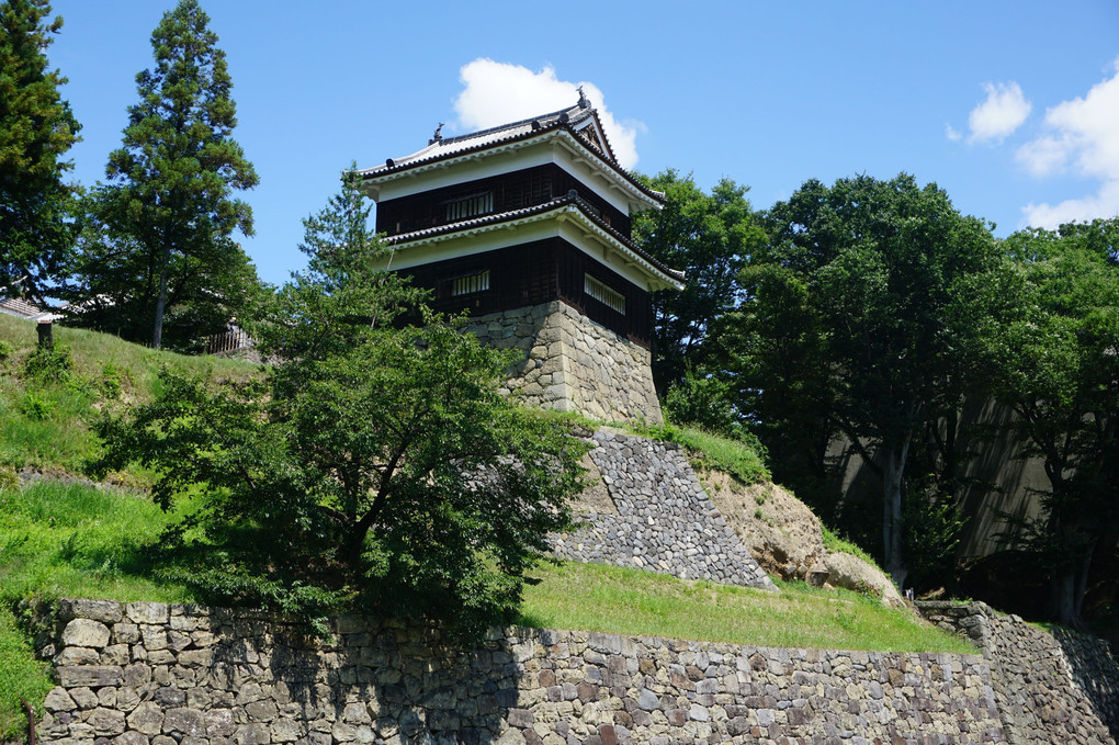 盛夏のの上田城