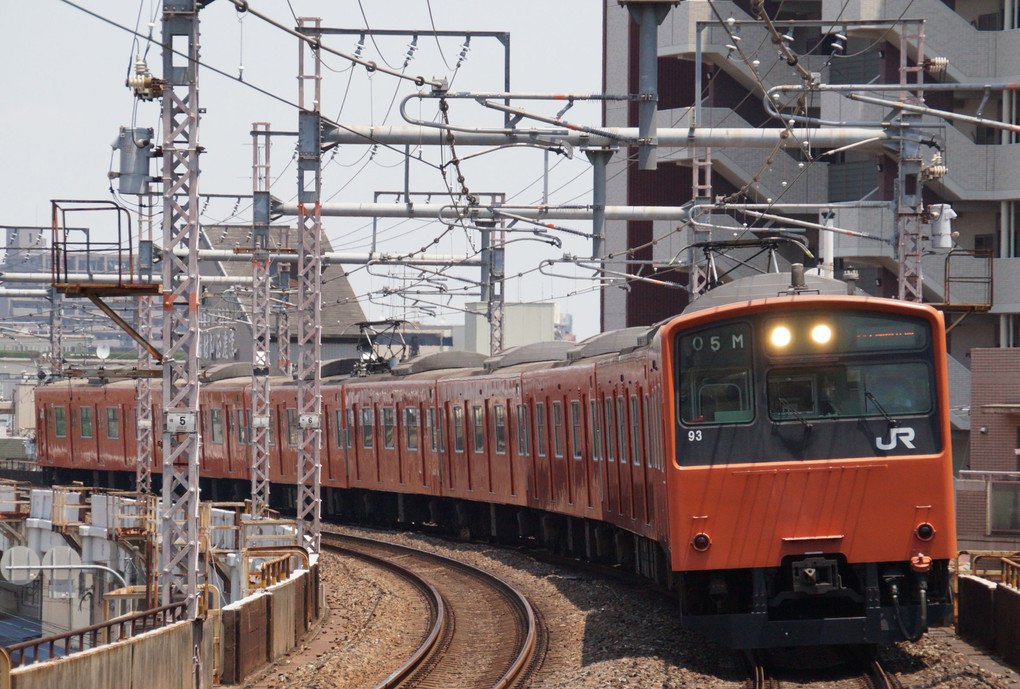 大阪環状線 201系引退