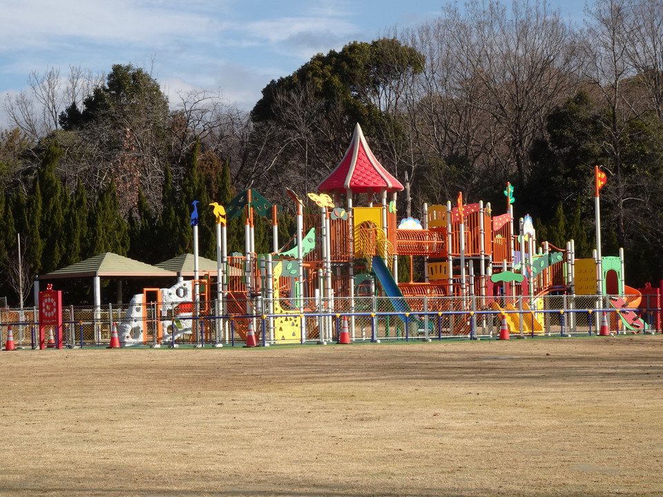 New Castle in Park お城登場