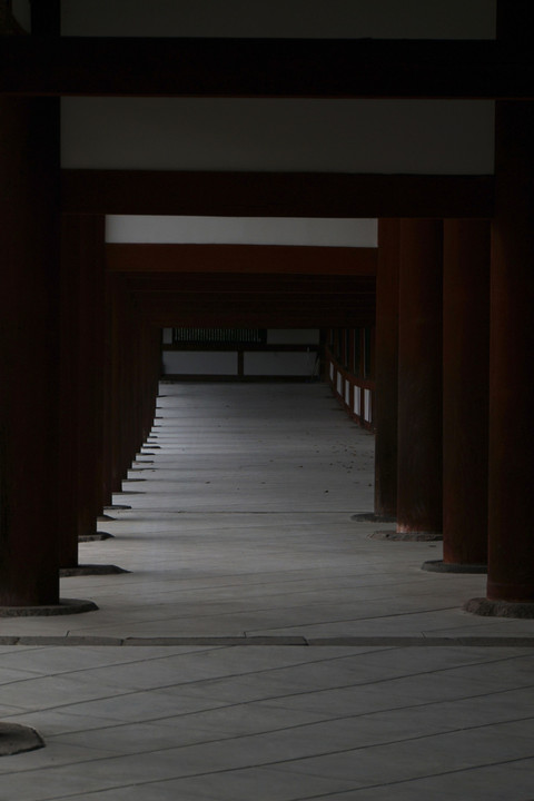 大仏殿の回廊