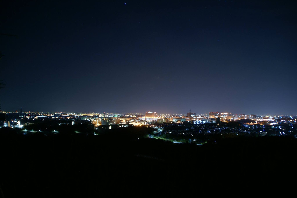 豊田市の夜景