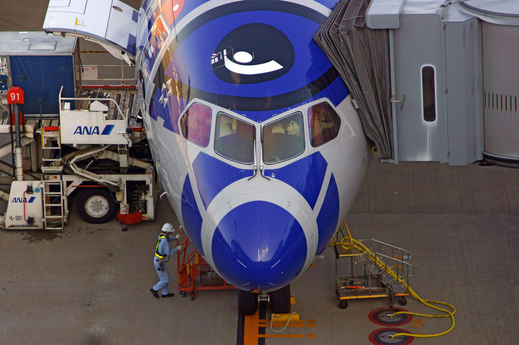 "R2-D2 ANA JET" - Boeing 787-9