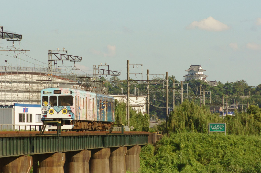ふくにん列車と伊賀上野城