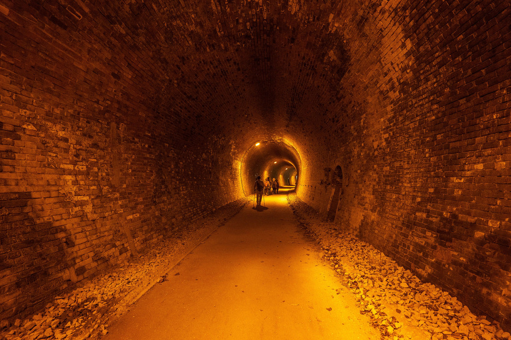 アプトの道 煉瓦のトンネル