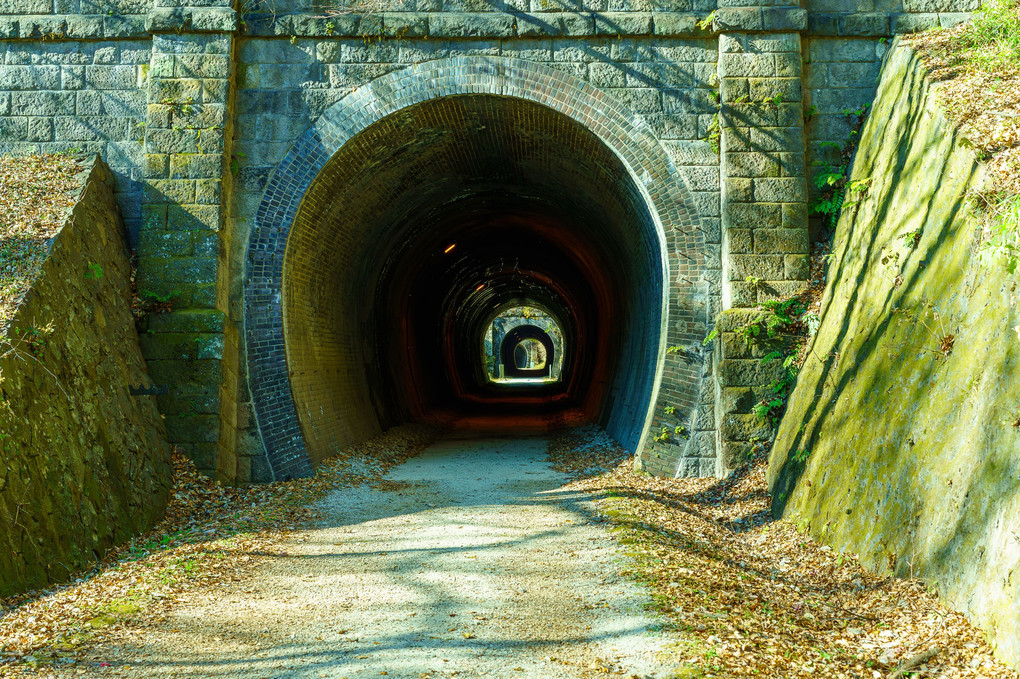アプトの道 煉瓦のトンネル