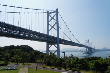 四国旅行 ①　瀬戸大橋すごい！