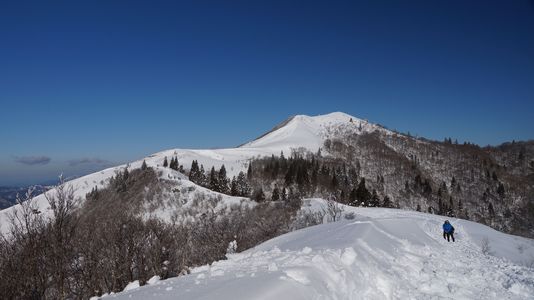 積雪の武奈ヶ岳