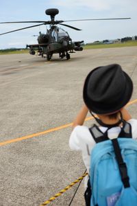 AH-64 Apache With Boy
