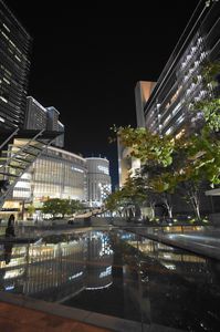 大阪駅の池