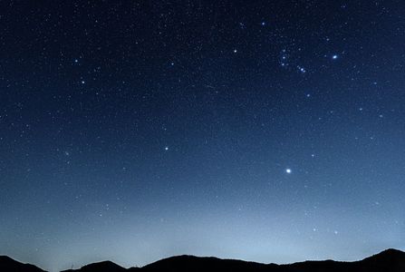 篠田通弘先生の写真講座　三脚で撮る冬の星座とふたご座流星群にて