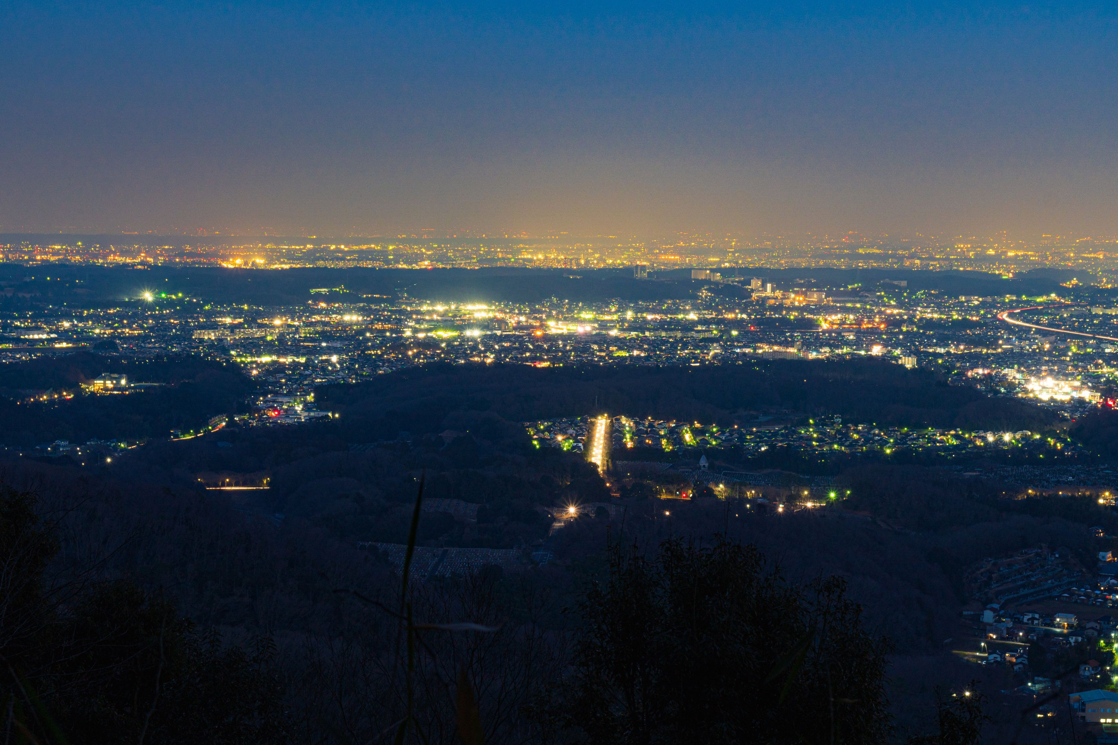 今年初の 八王子市内 夜景 Anyさん Acafe Aの写真投稿サイト ソニー