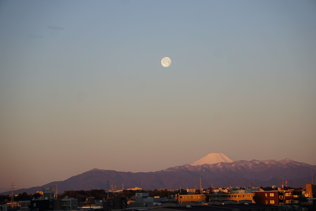 富士山　２０２４年３月２７日早朝