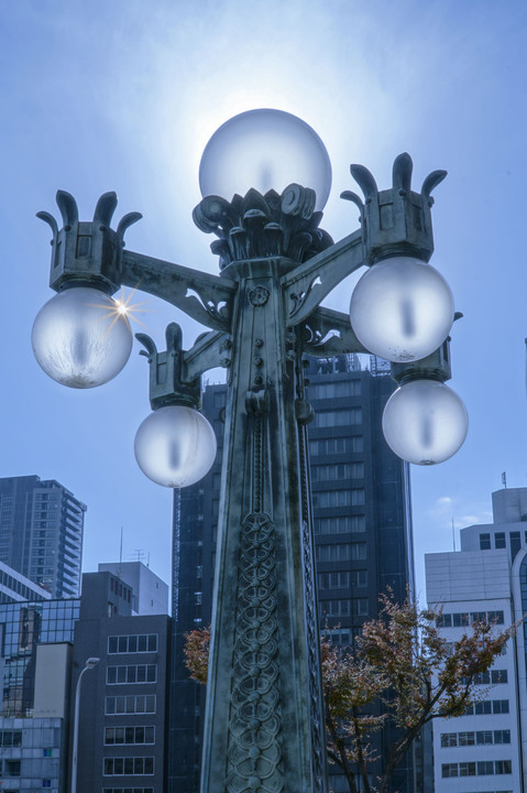 大阪中央公会堂の街灯