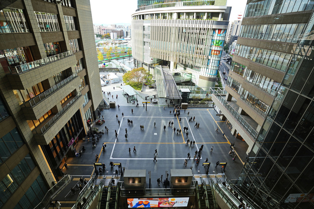 大阪駅からの眺め