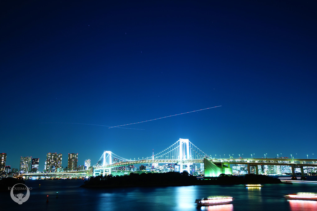 Tokyo bay @ night