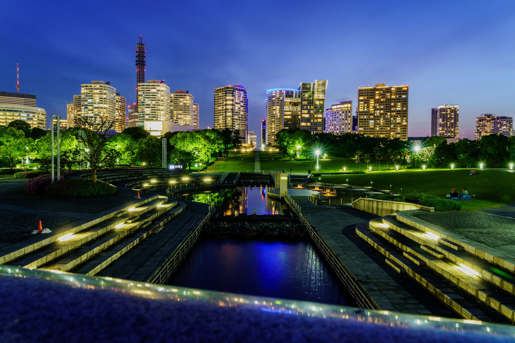 Yokohama Rinko Park Night 