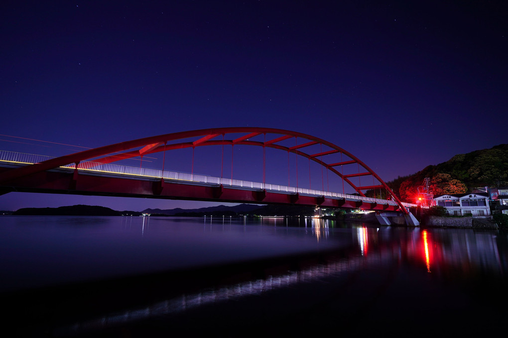 夜の新瀬戸橋