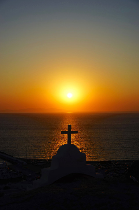 マンスリーフォトコン御礼　〜Sunset of the Aegean sea〜