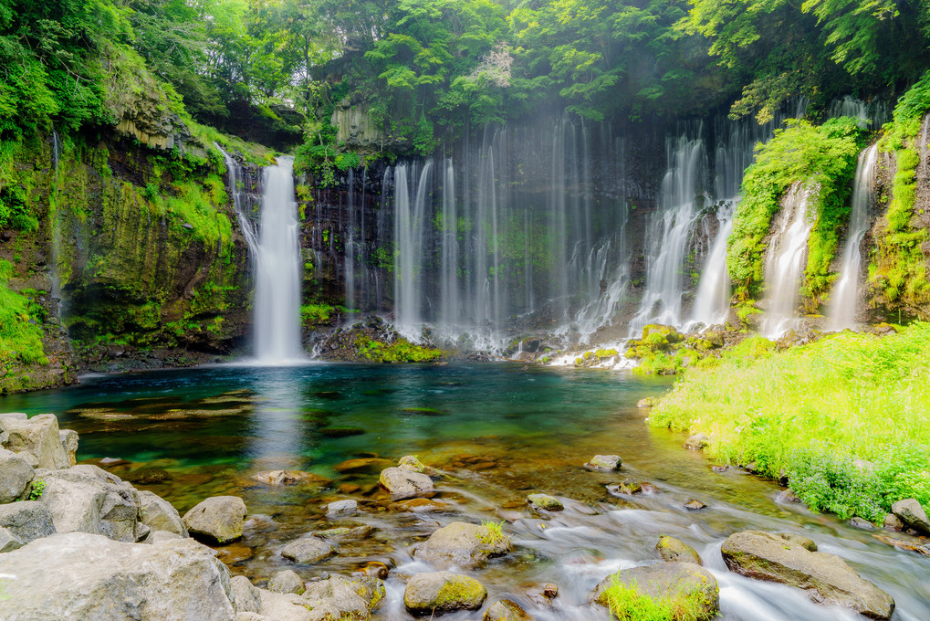 白糸の滝(静岡県）
