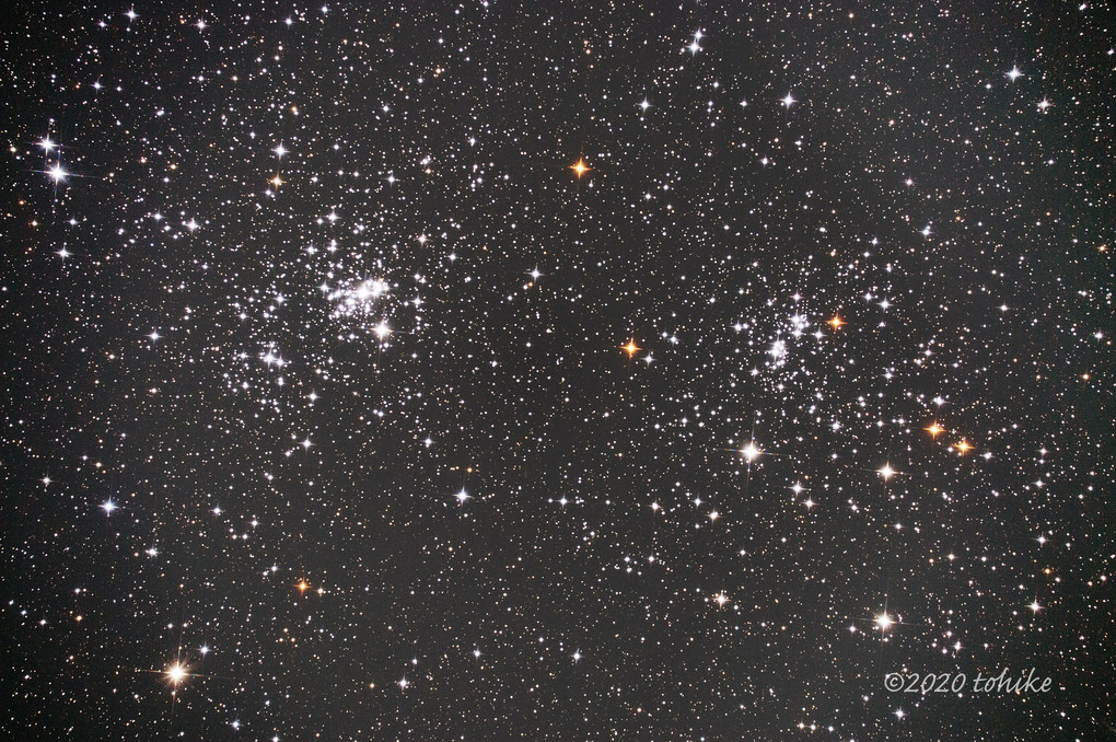☆…hχ二重星団～NGC869,NGC884…☆