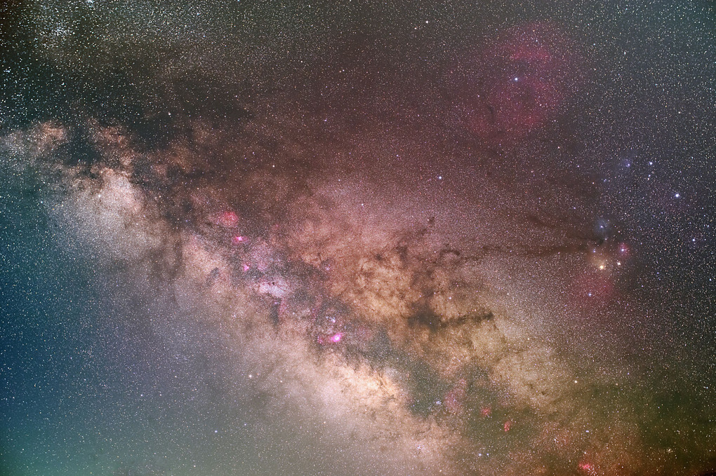 ☆5月のソラさんぽ１１～へびつかい座の巨大星雲Sh2-27